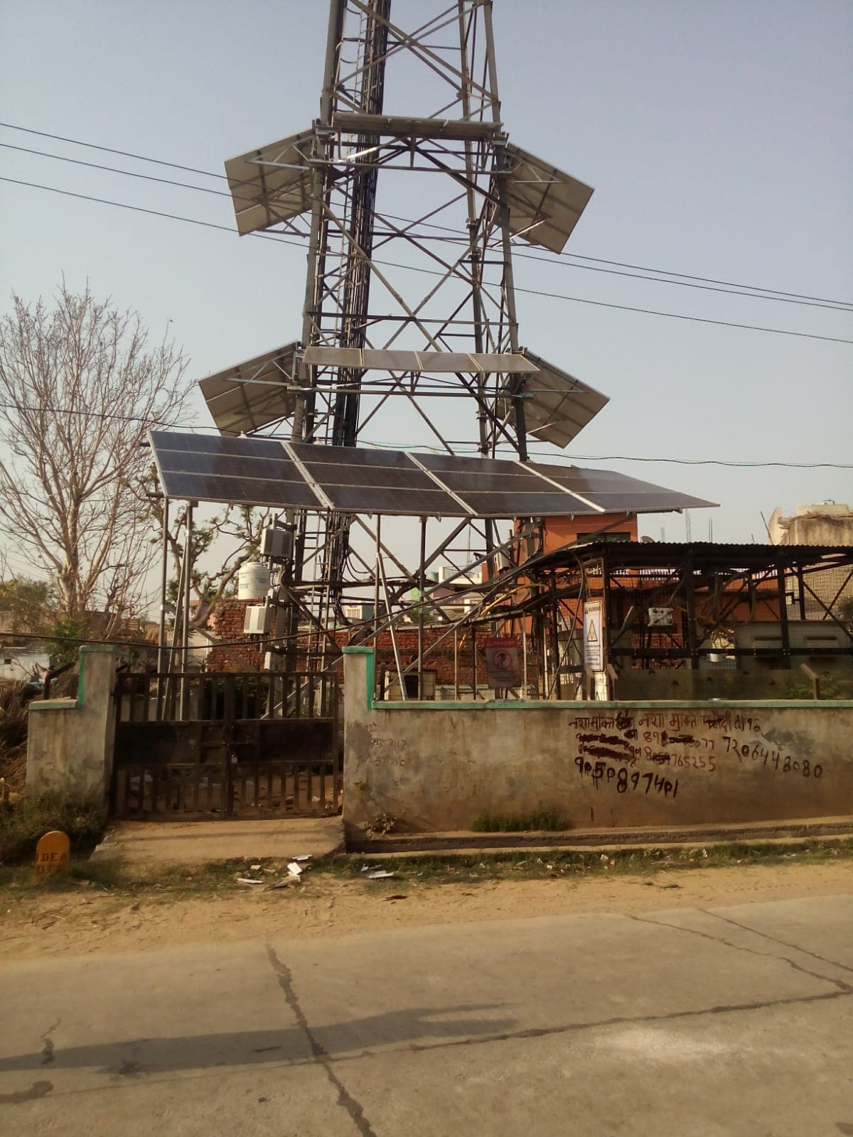 Patherheri Village 10 kW Rooftop Solar Panel Installation by CER Rooftop — Community Solar Project, Patherheri, Gurugram, Haryana – 1